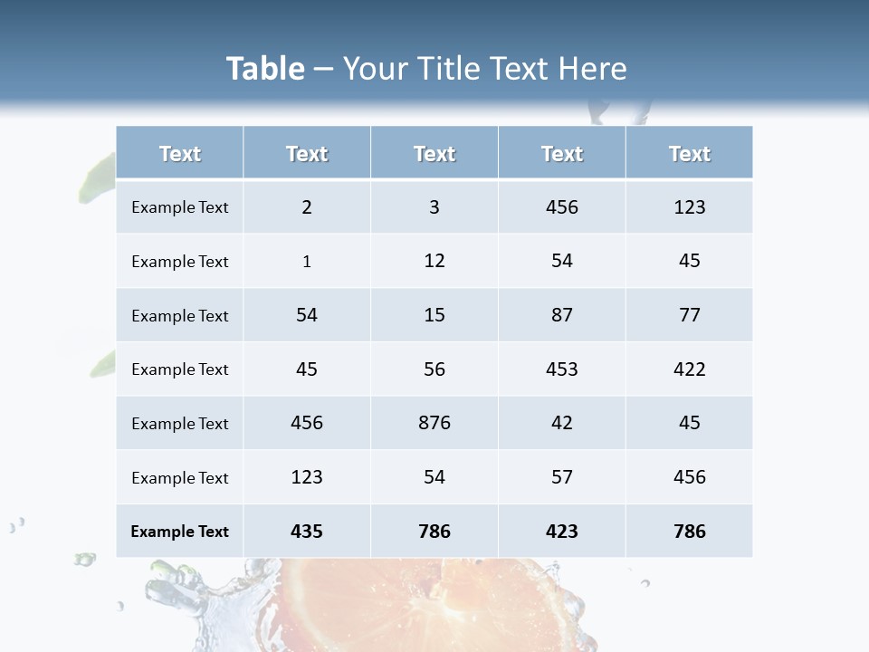 Nobody Fruit Yellow PowerPoint Template