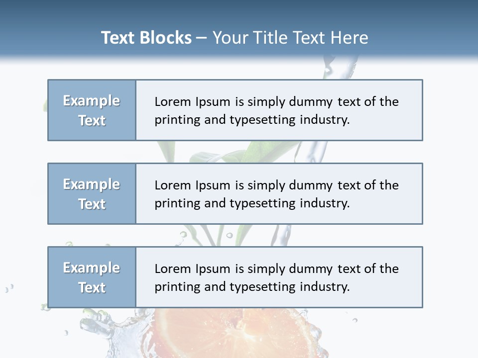 Nobody Fruit Yellow PowerPoint Template