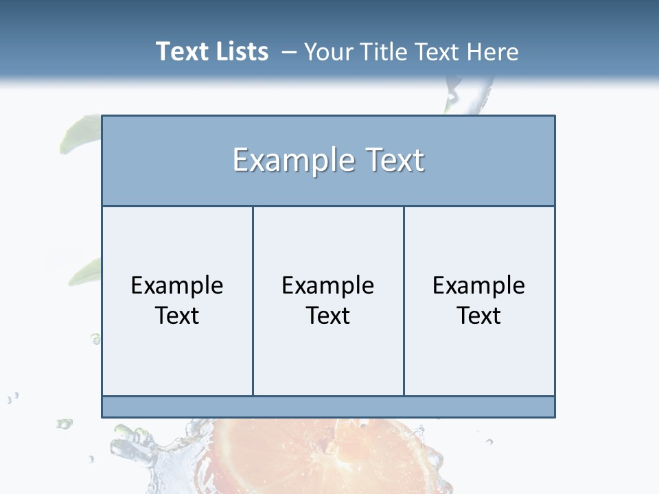 Nobody Fruit Yellow PowerPoint Template