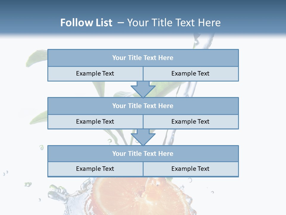 Nobody Fruit Yellow PowerPoint Template