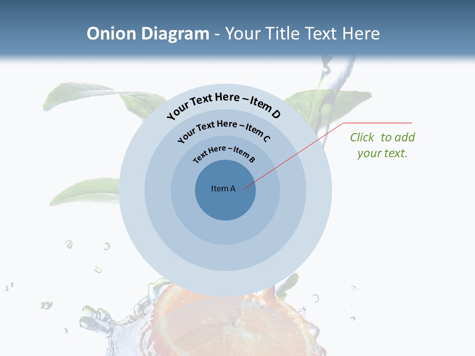 Nobody Fruit Yellow PowerPoint Template