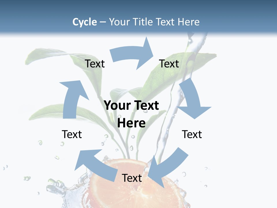 Nobody Fruit Yellow PowerPoint Template