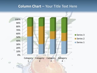 Nobody Fruit Yellow PowerPoint Template