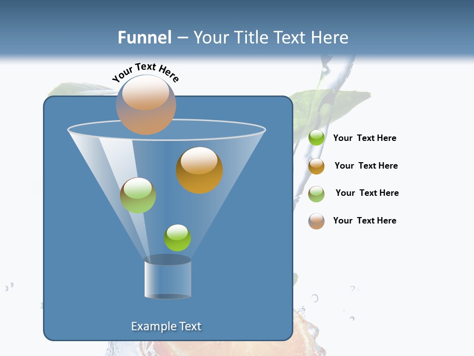 Nobody Fruit Yellow PowerPoint Template
