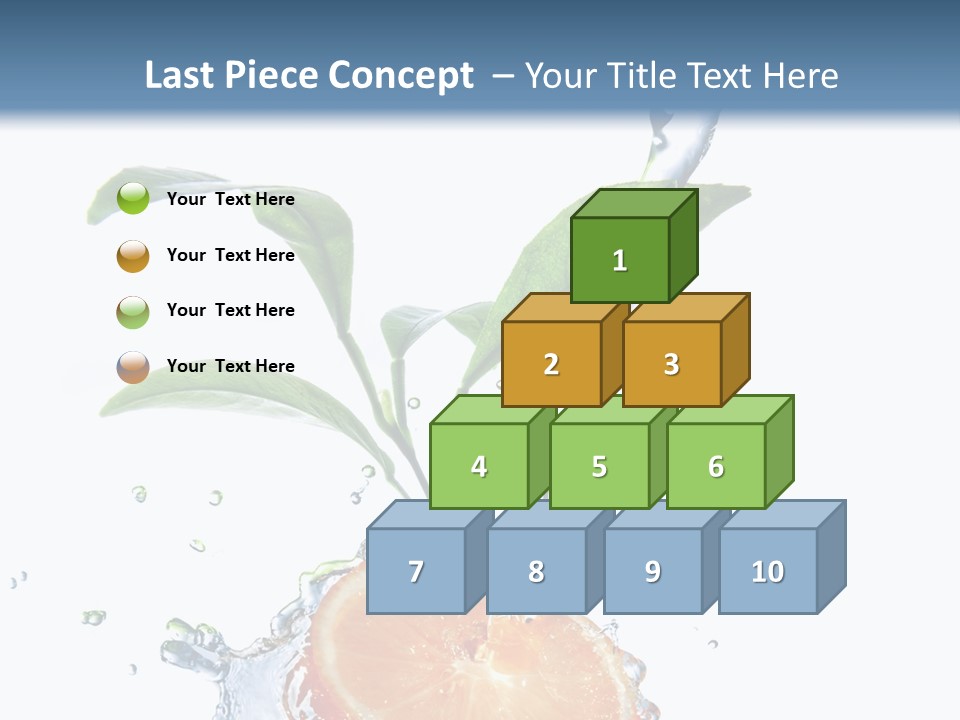 Nobody Fruit Yellow PowerPoint Template