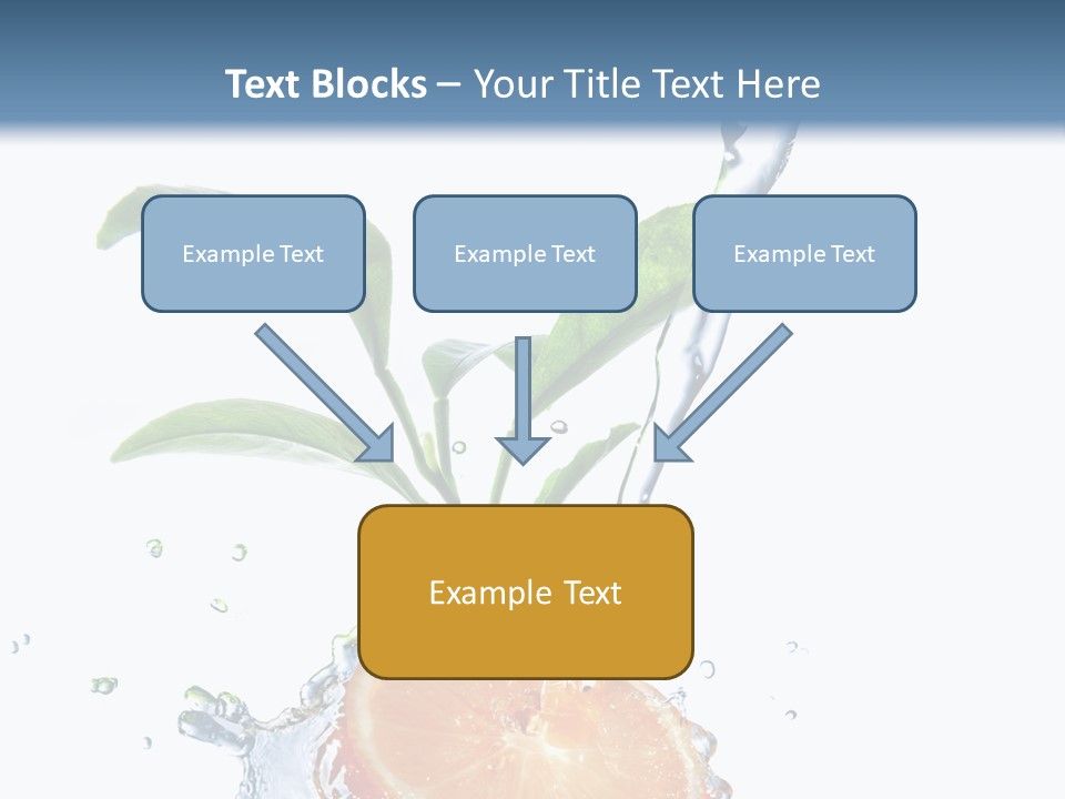 Nobody Fruit Yellow PowerPoint Template