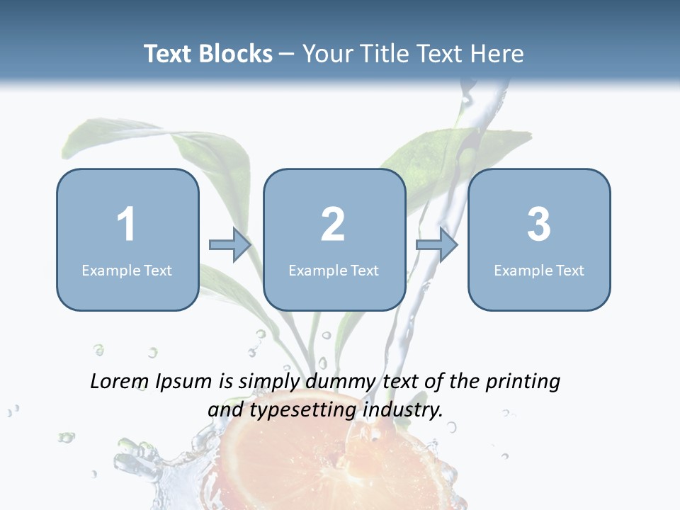 Nobody Fruit Yellow PowerPoint Template
