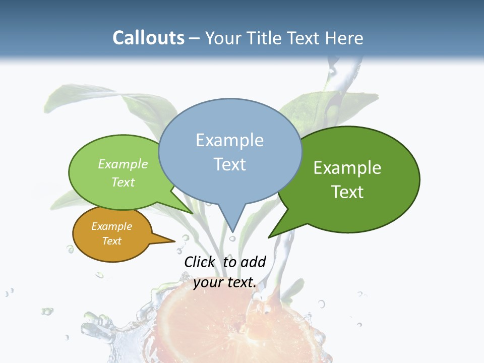 Nobody Fruit Yellow PowerPoint Template