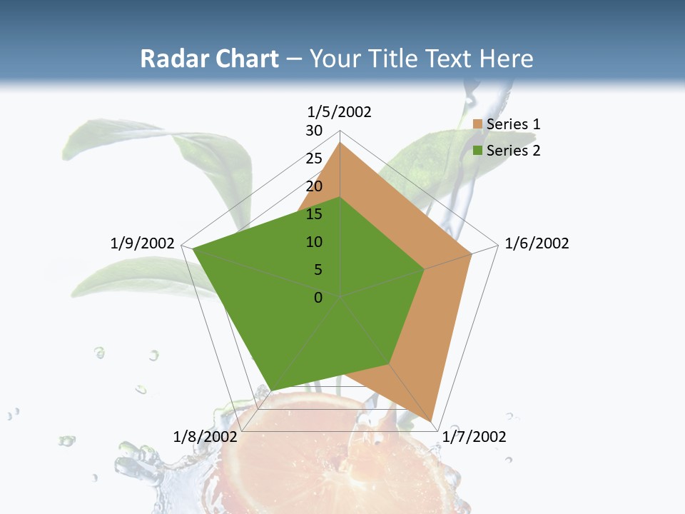 Nobody Fruit Yellow PowerPoint Template