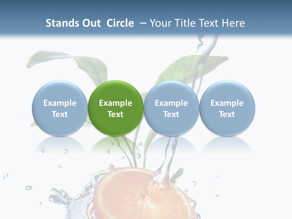 Nobody Fruit Yellow PowerPoint Template