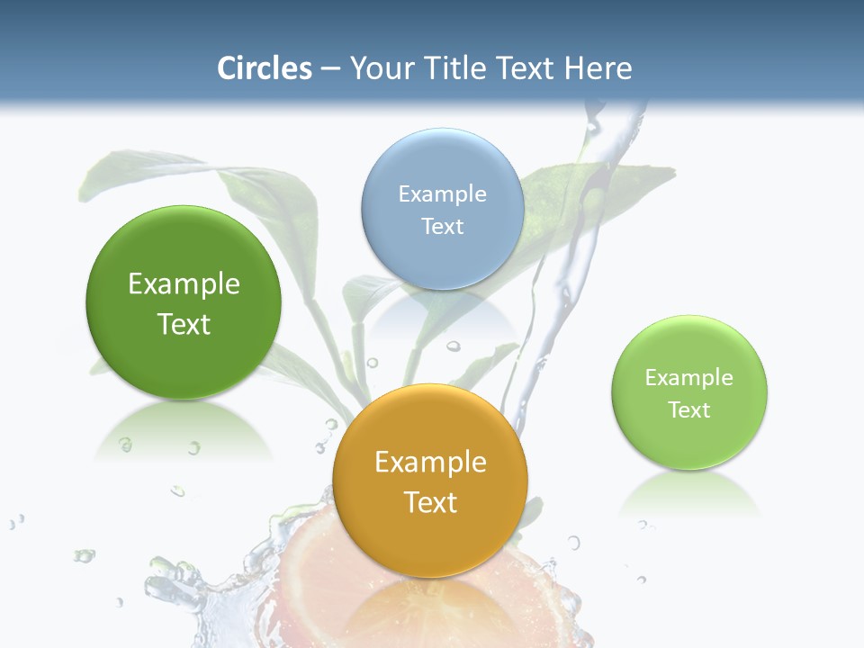 Nobody Fruit Yellow PowerPoint Template