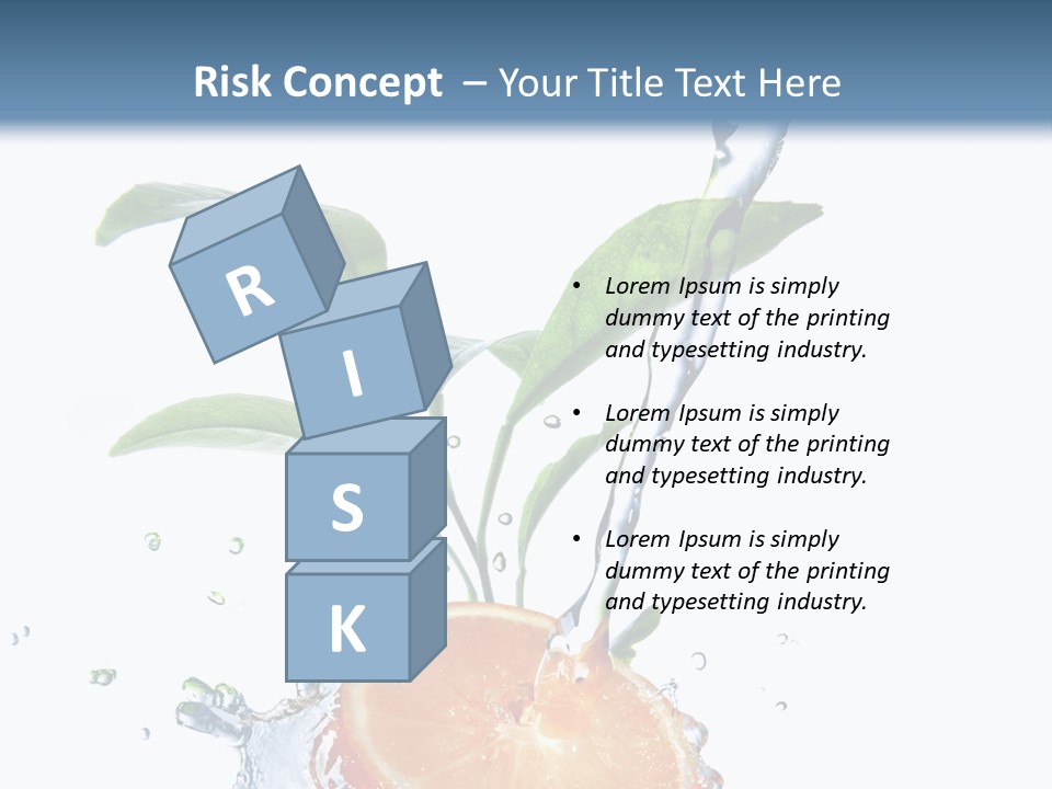 Nobody Fruit Yellow PowerPoint Template