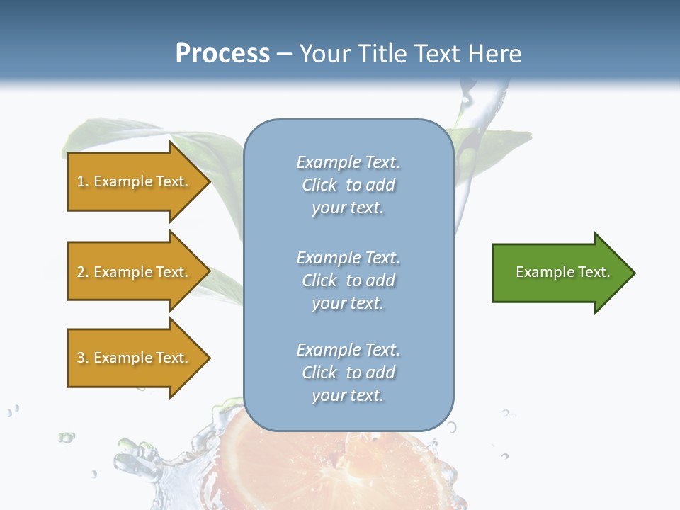 Nobody Fruit Yellow PowerPoint Template