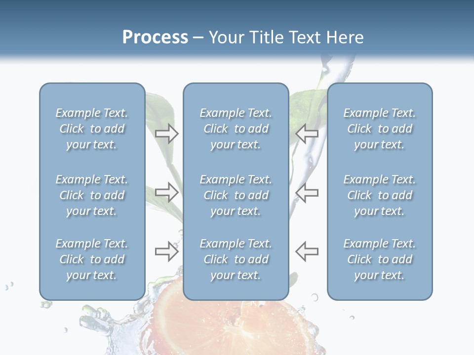 Nobody Fruit Yellow PowerPoint Template