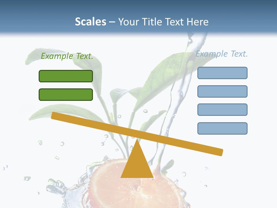 Nobody Fruit Yellow PowerPoint Template