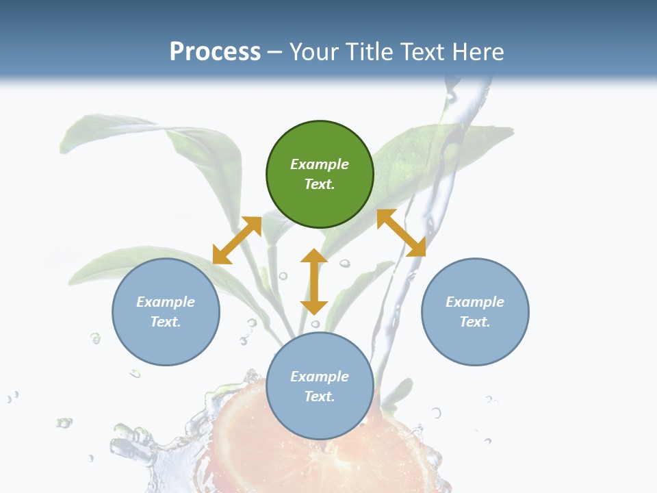 Nobody Fruit Yellow PowerPoint Template