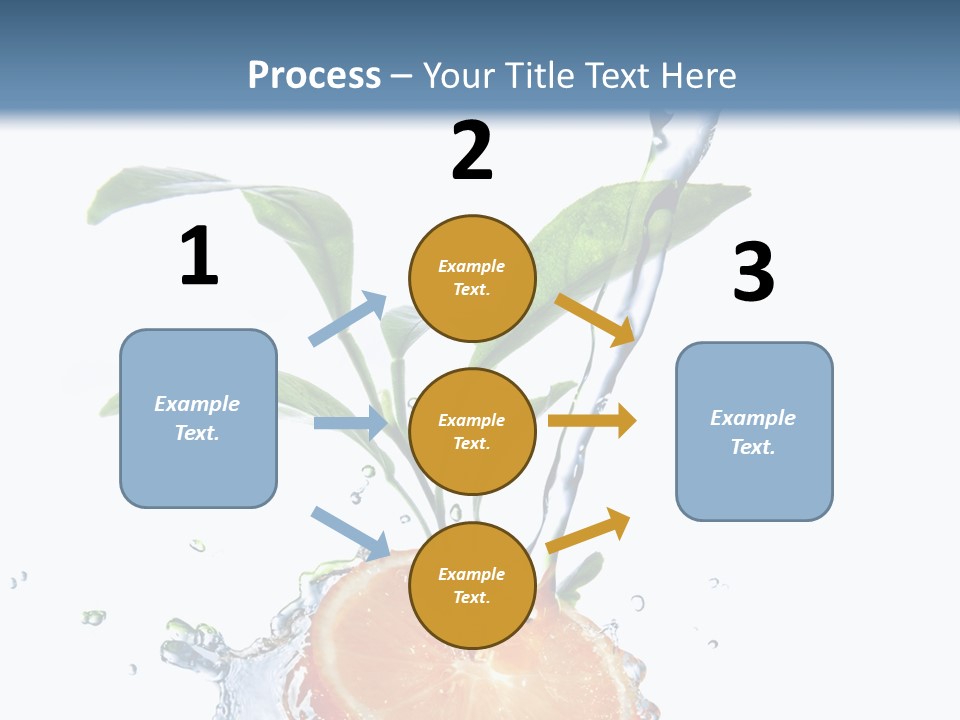 Nobody Fruit Yellow PowerPoint Template