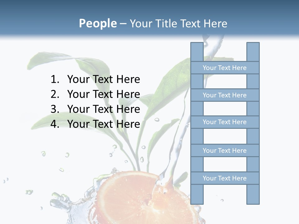 Nobody Fruit Yellow PowerPoint Template
