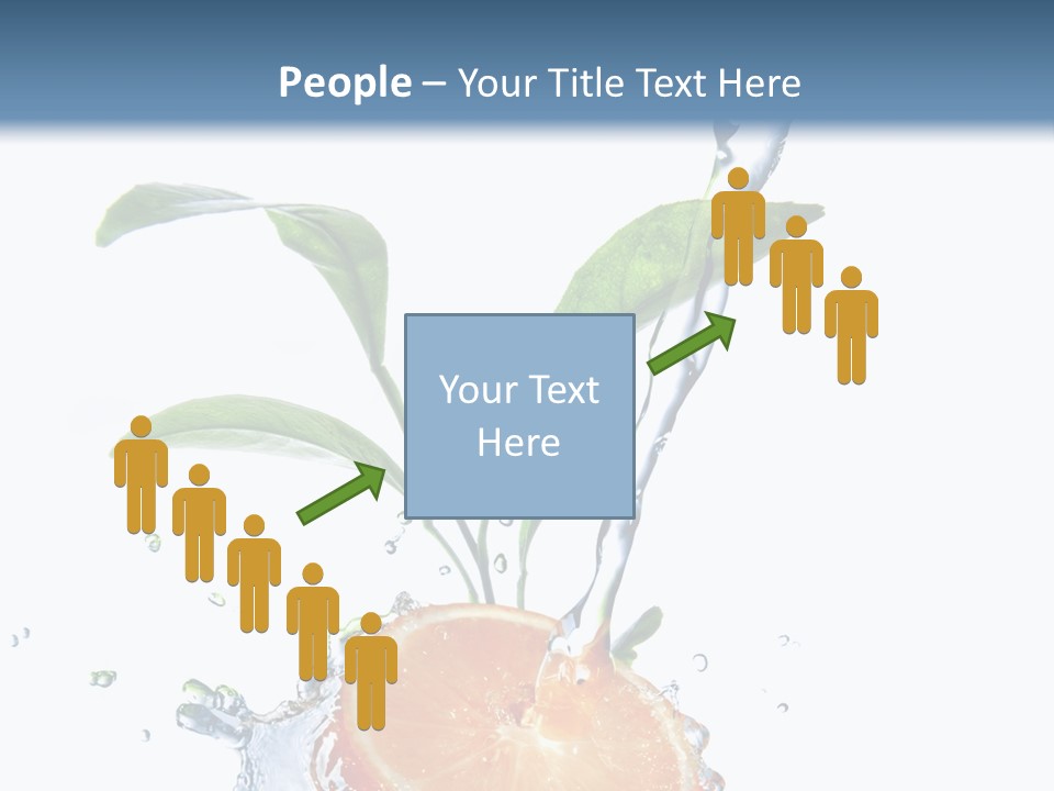 Nobody Fruit Yellow PowerPoint Template