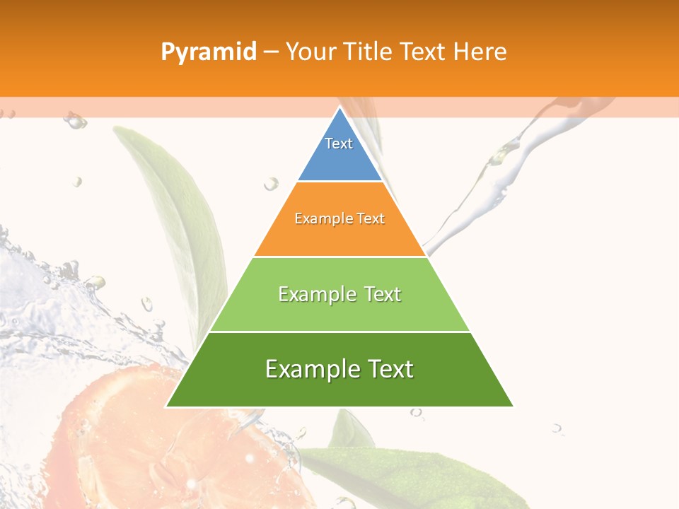 Isolated Fruit Slice PowerPoint Template
