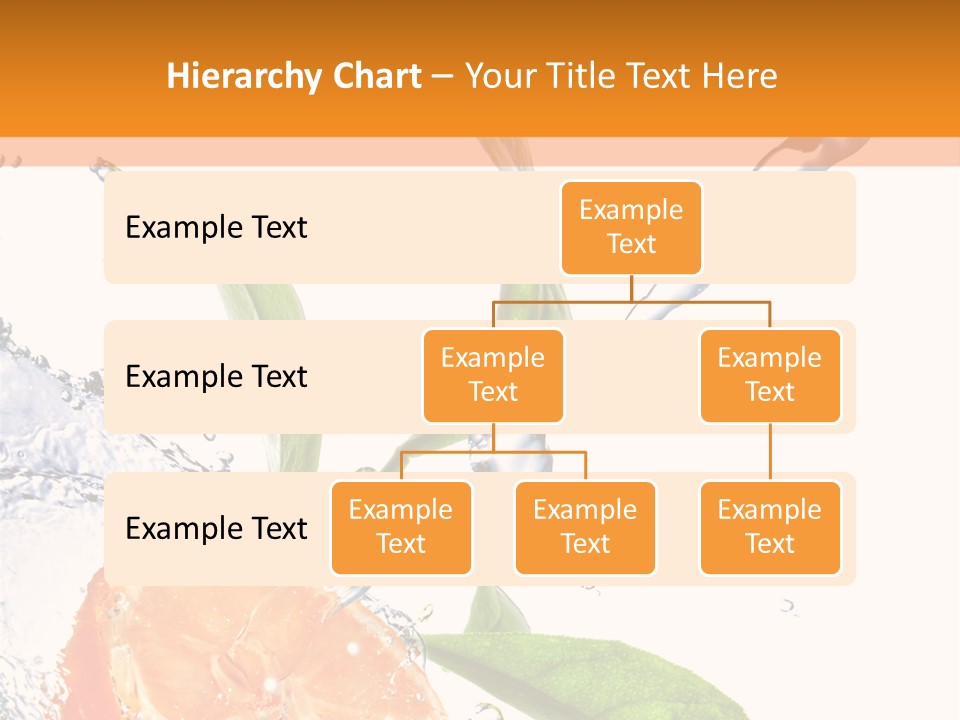 Isolated Fruit Slice PowerPoint Template