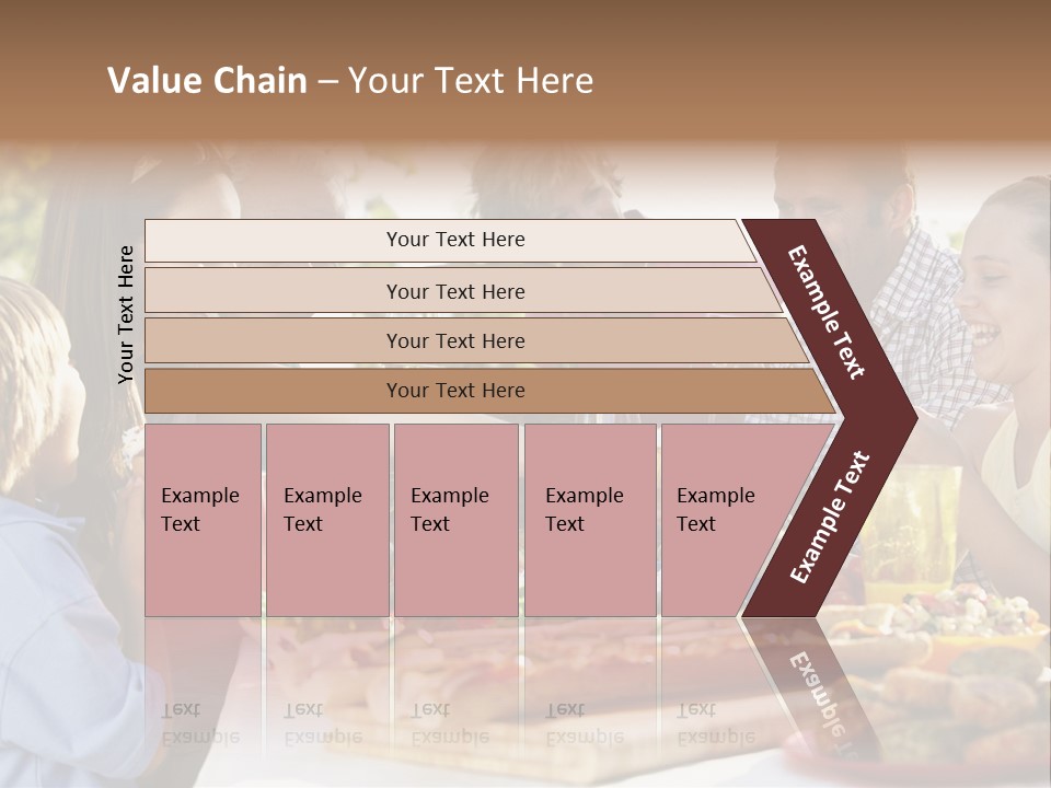 Parent Girl Son PowerPoint Template