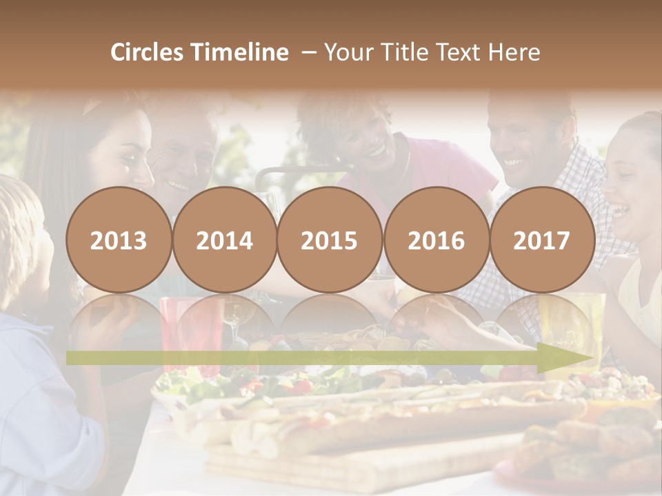 Parent Girl Son PowerPoint Template