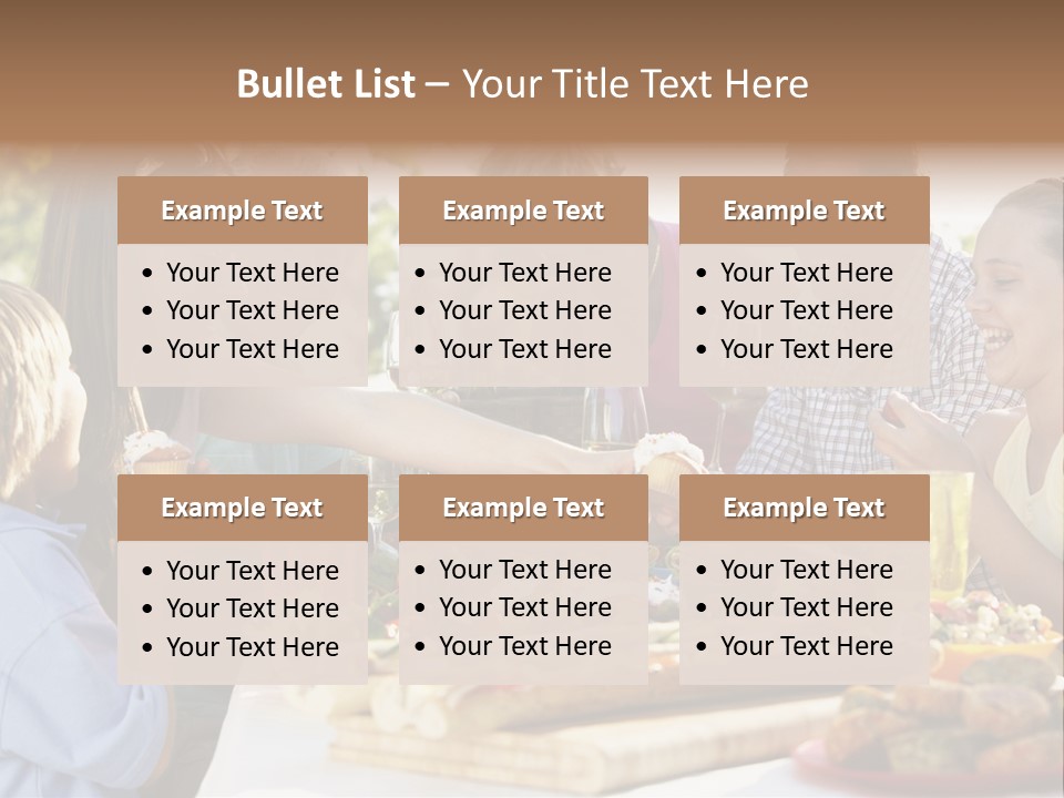 Parent Girl Son PowerPoint Template