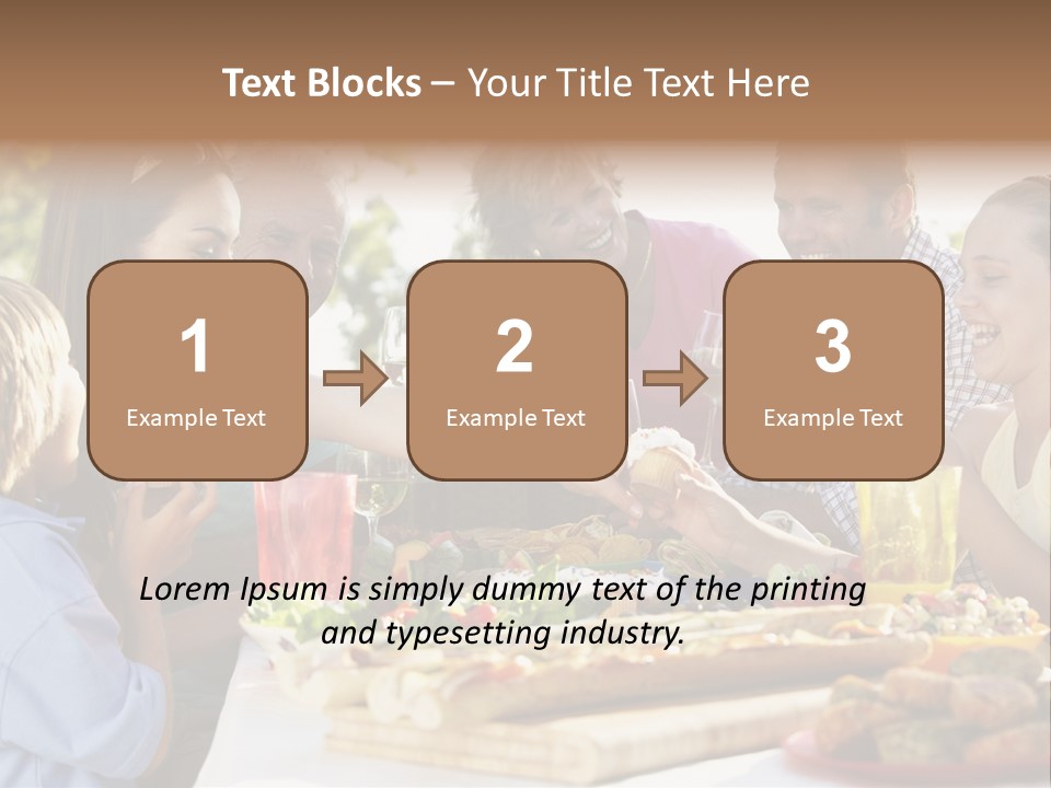 Parent Girl Son PowerPoint Template