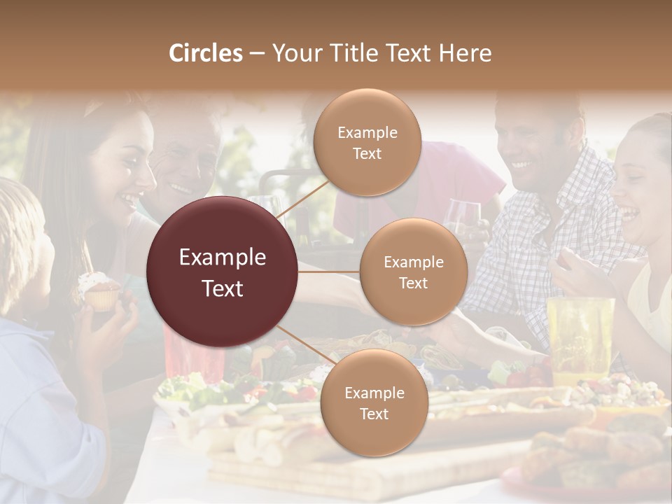 Parent Girl Son PowerPoint Template