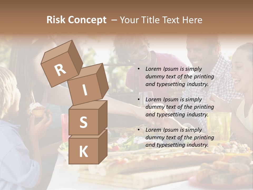 Parent Girl Son PowerPoint Template