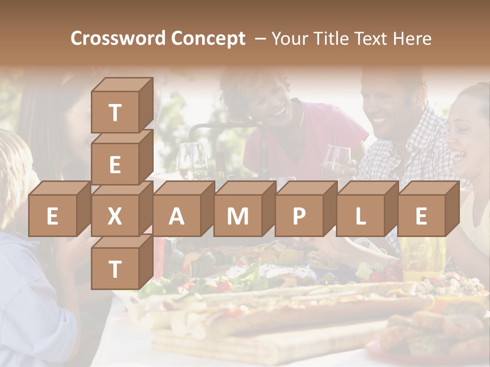 Parent Girl Son PowerPoint Template