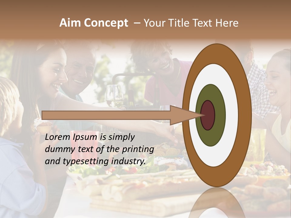 Parent Girl Son PowerPoint Template