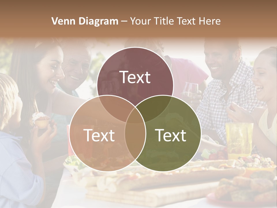 Parent Girl Son PowerPoint Template