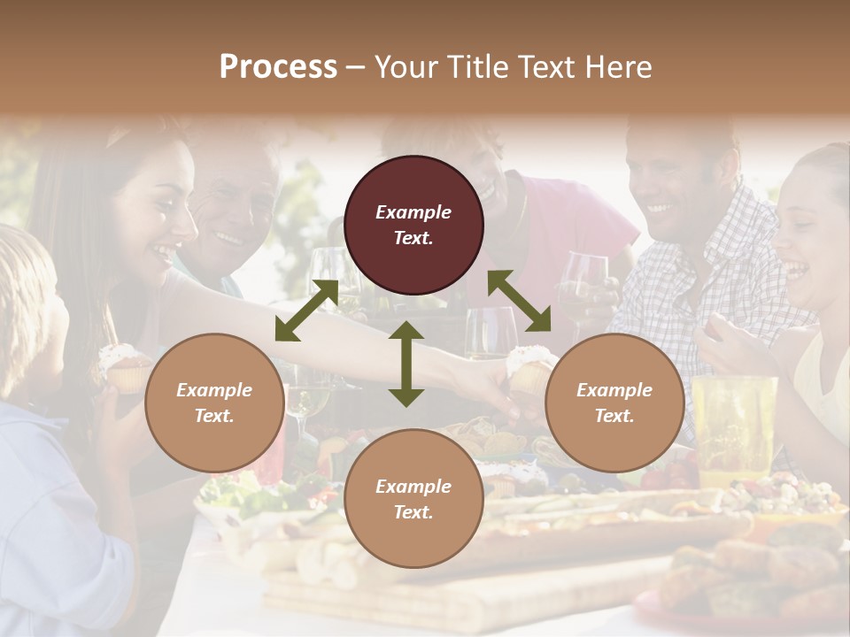 Parent Girl Son PowerPoint Template