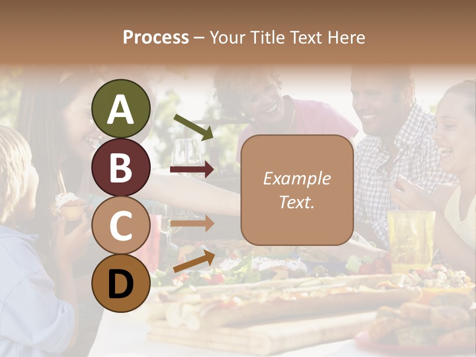 Parent Girl Son PowerPoint Template