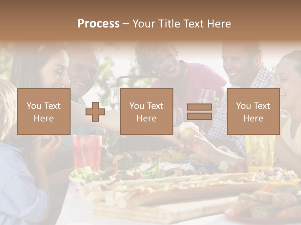 Parent Girl Son PowerPoint Template