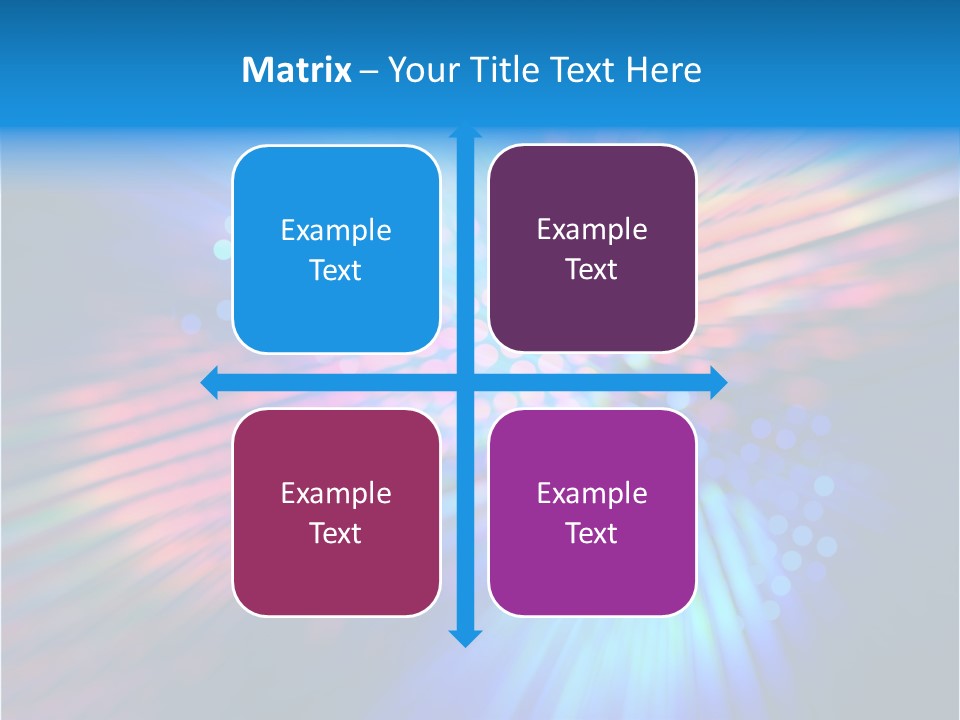 Broadband Red Light Abstract PowerPoint Template