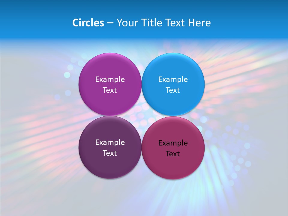 Broadband Red Light Abstract PowerPoint Template
