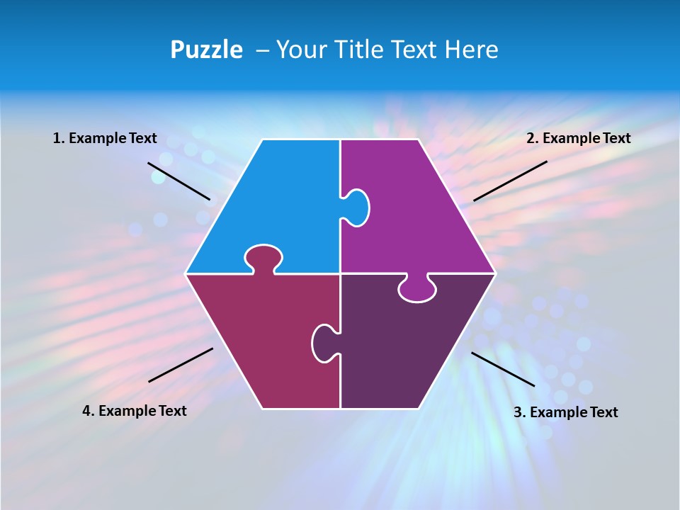 Broadband Red Light Abstract PowerPoint Template