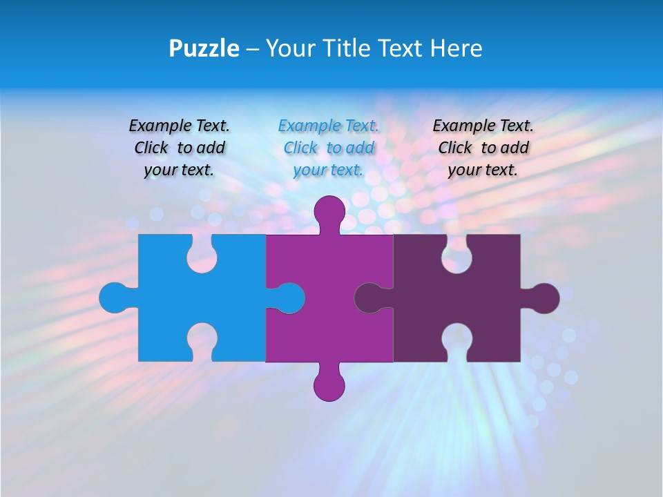 Broadband Red Light Abstract PowerPoint Template