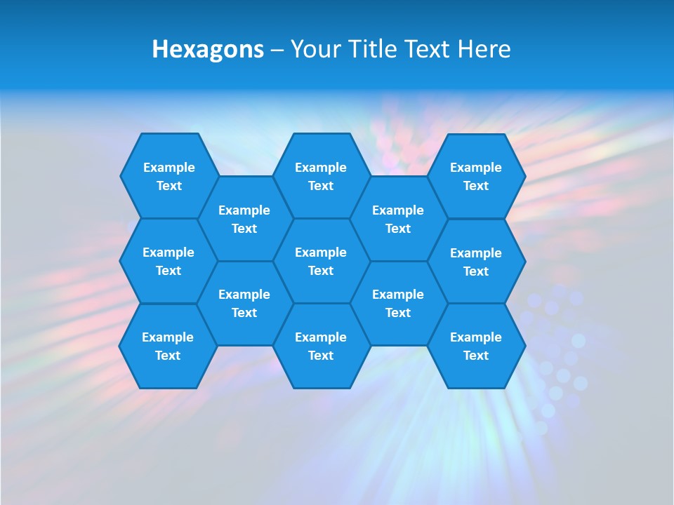 Broadband Red Light Abstract PowerPoint Template