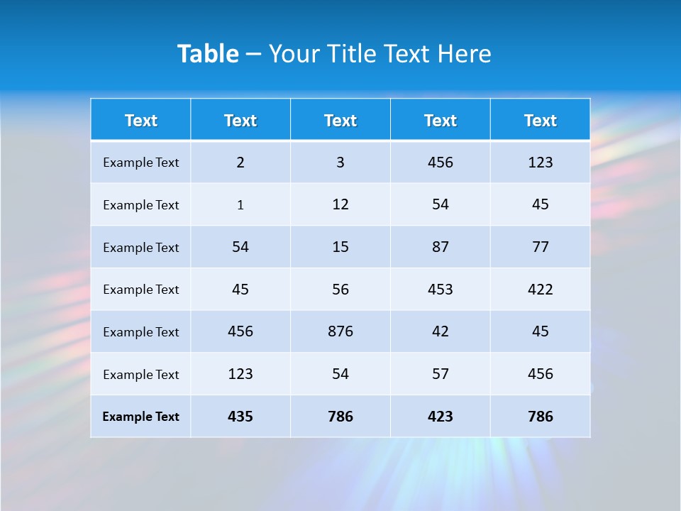 Broadband Red Light Abstract PowerPoint Template