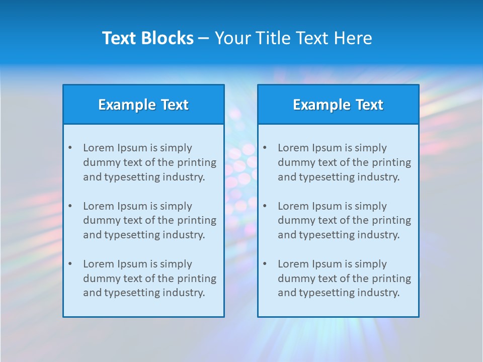 Broadband Red Light Abstract PowerPoint Template