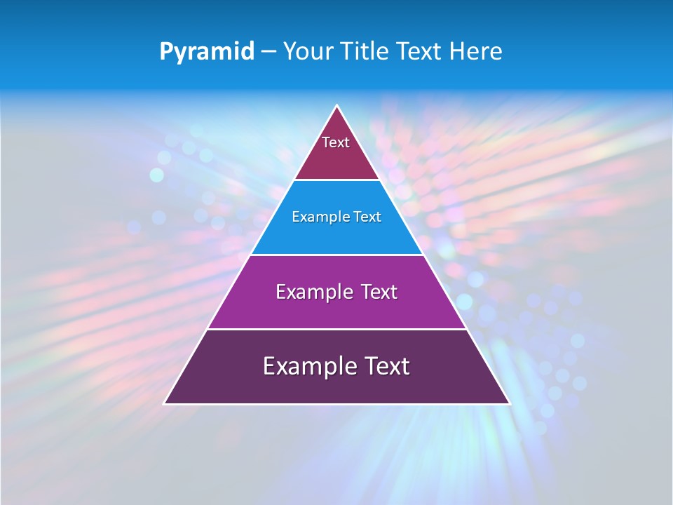 Broadband Red Light Abstract PowerPoint Template