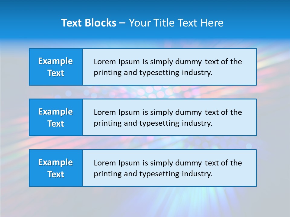 Broadband Red Light Abstract PowerPoint Template