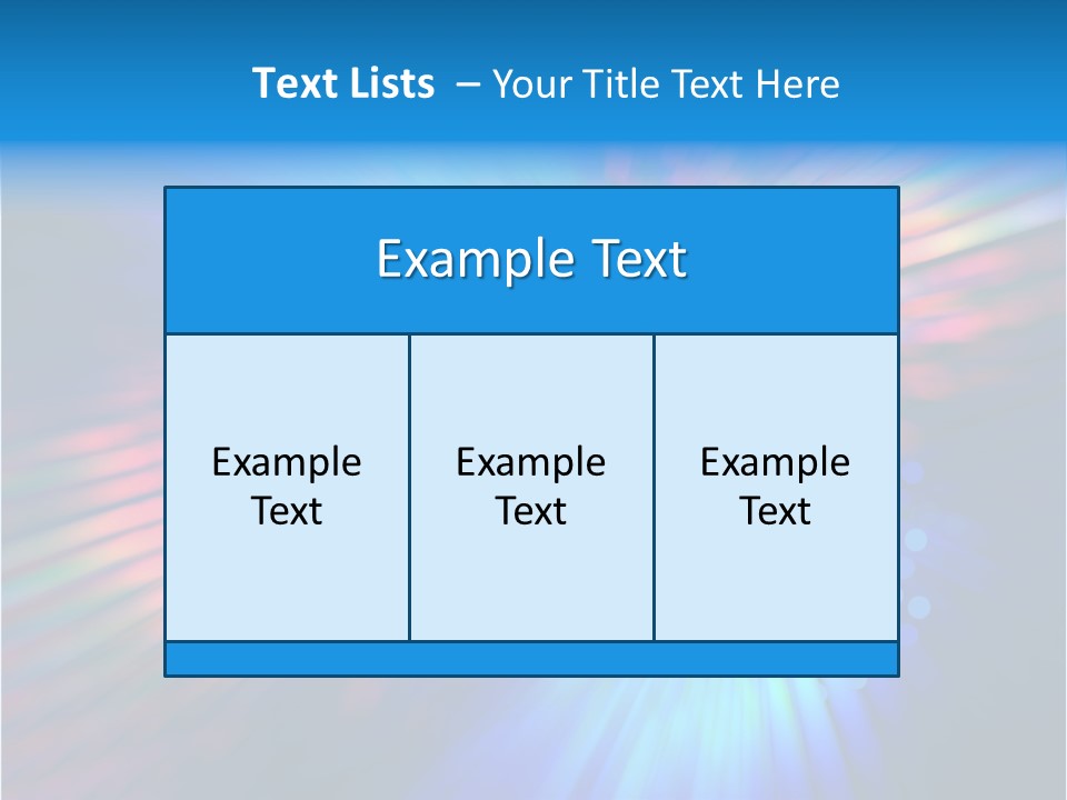 Broadband Red Light Abstract PowerPoint Template