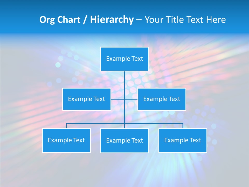 Broadband Red Light Abstract PowerPoint Template
