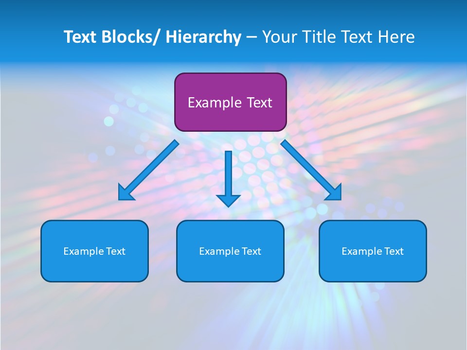 Broadband Red Light Abstract PowerPoint Template