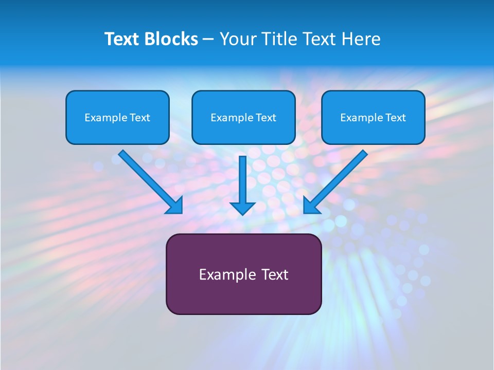Broadband Red Light Abstract PowerPoint Template